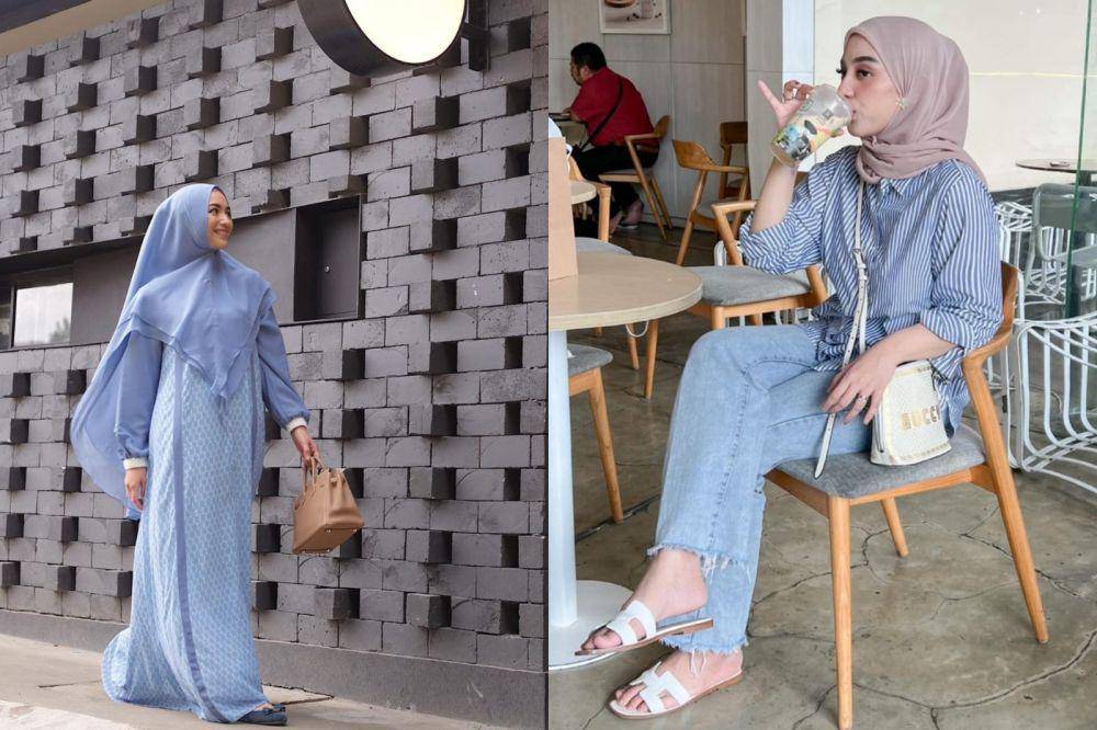 Adu gaya Citra Kirana vs. Dinan Fajrina (instagram.com/citraciki | instagram.com/dinanfajrina)