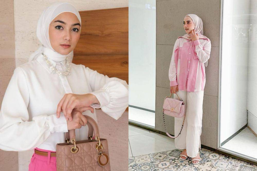 Adu gaya Citra Kirana vs. Dinan Fajrina (instagram.com/citraciki | instagram.com/dinanfajrina)