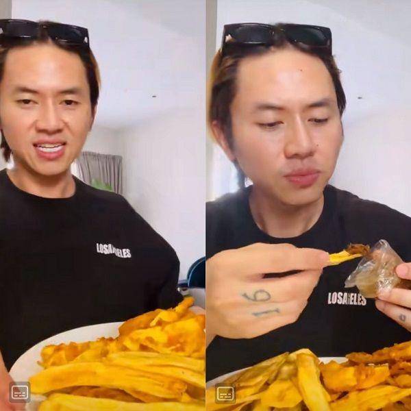 sambal pisang ala Rafael Tan (tiktok.com/@rafaell_1616)