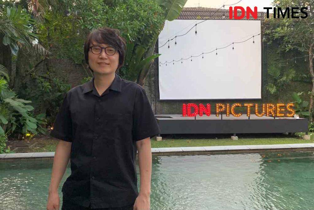 Lim Jae Wan di IDN Pictures pada Rabu (24/5/2023) (IDN Times/Rafifa Shabira)