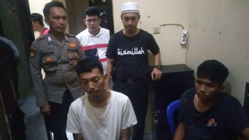 Muhammad Asmil (29), warga Sukarame Bandar Lampung ditembak Tim Buser Polsek Tanjung Senang Bandar Lampung, Rabu (24/05/2023). (Dok. Polsek Tanjung Senang).