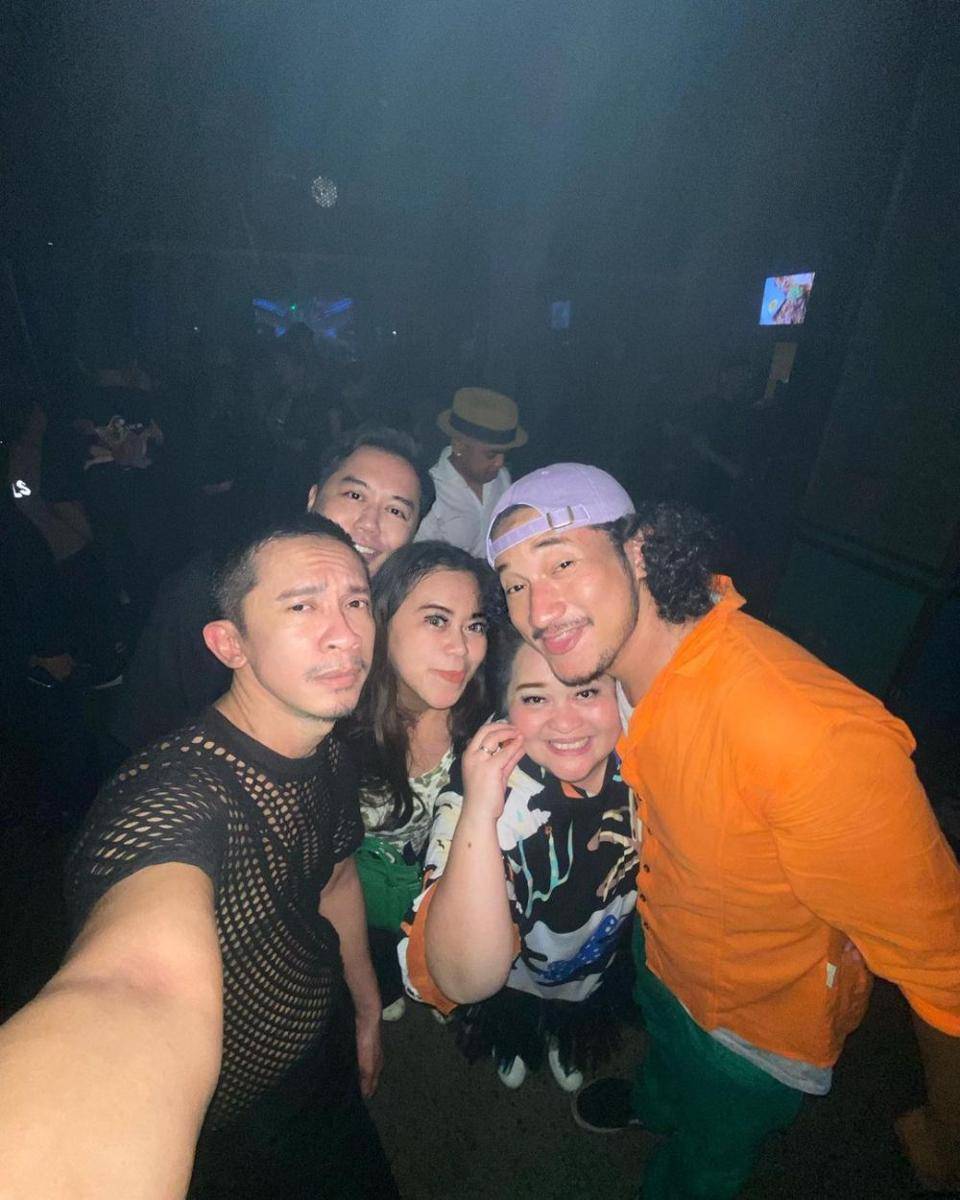 potret Aming di pesta ulang tahun Wendi Cagur (instagram.com/amingisback)