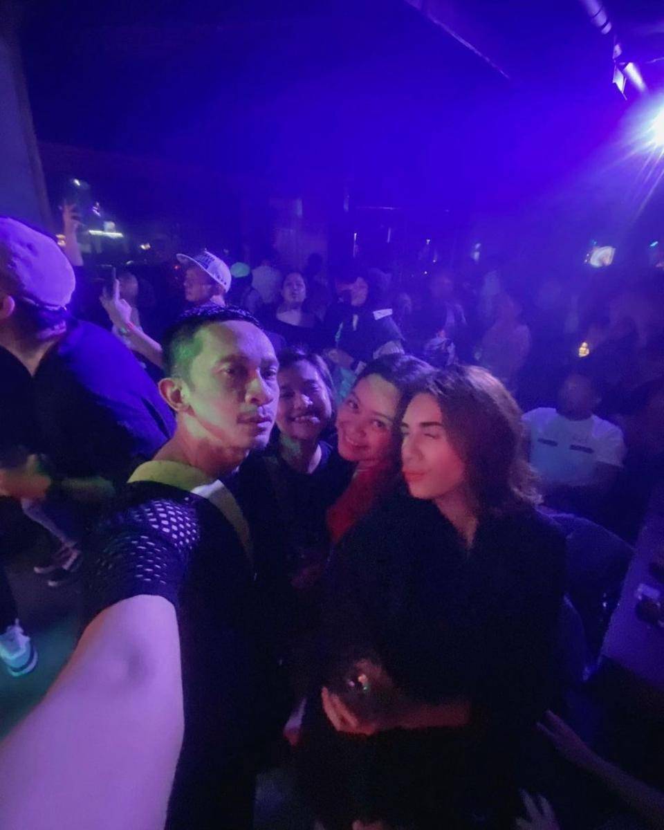 potret Aming di pesta ulang tahun Wendi Cagur (instagram.com/amingisback)