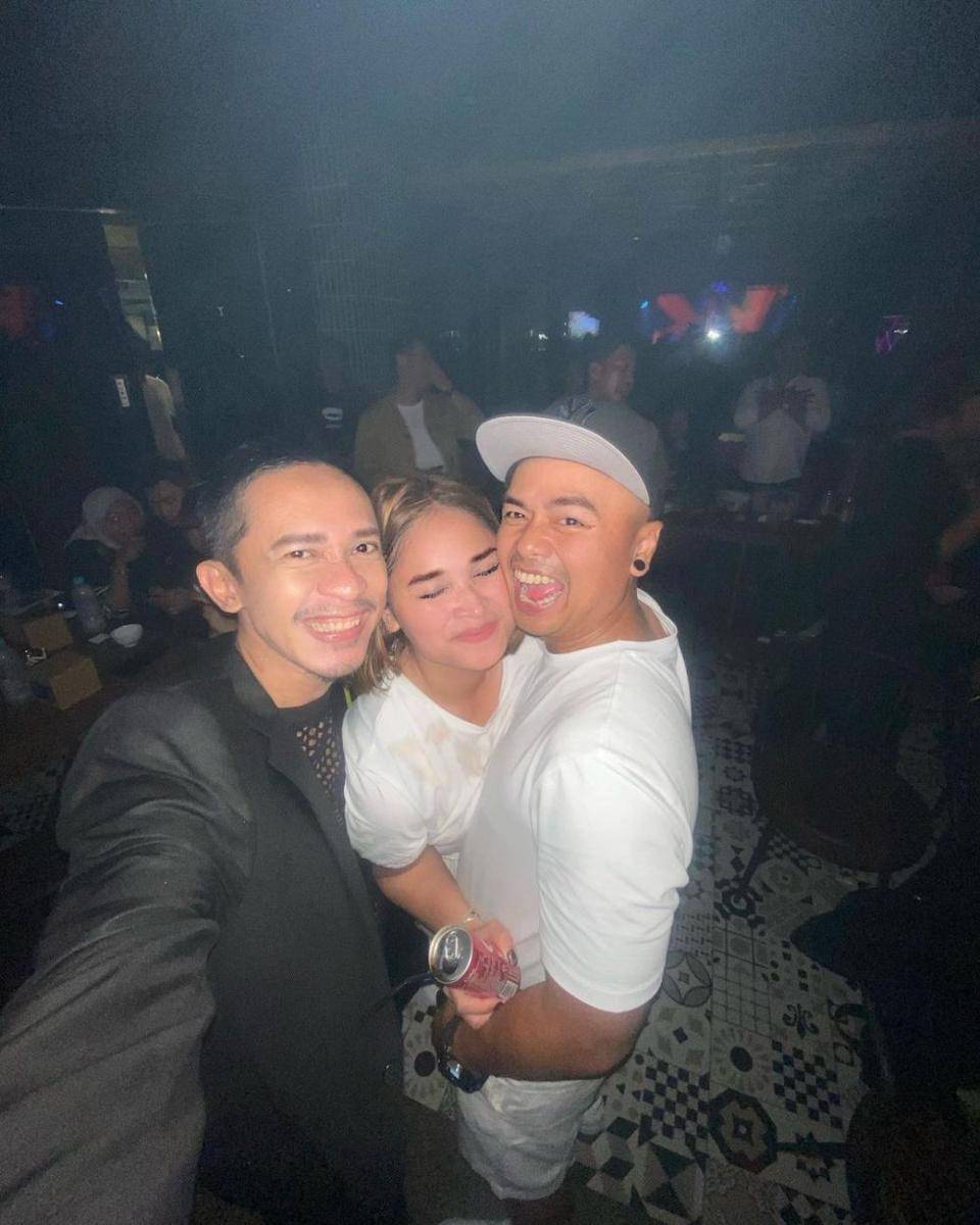 potret Aming di pesta ulang tahun Wendi Cagur (instagram.com/amingisback)