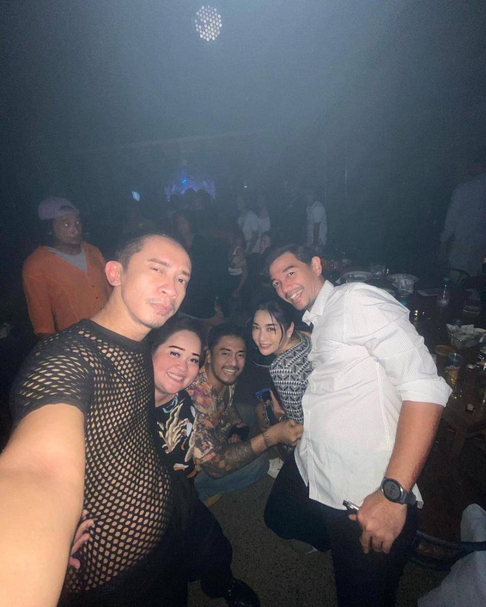 potret Aming di pesta ulang tahun Wendi Cagur (instagram.com/amingisback)