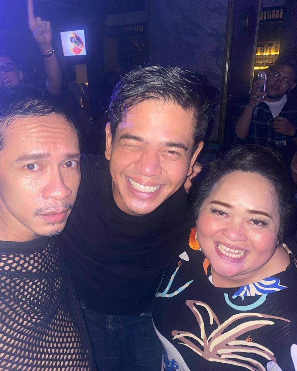 potret Aming di pesta ulang tahun Wendi Cagur (instagram.com/amingisback)