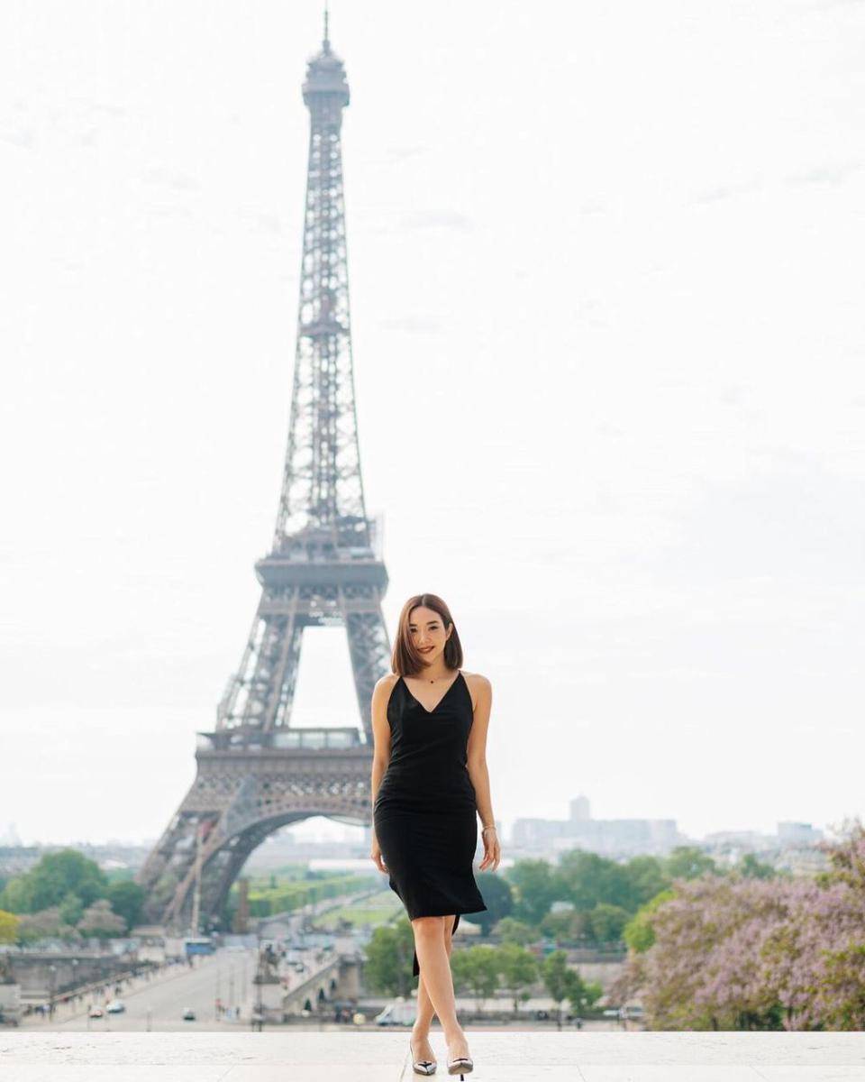 pemotretan Gisel di Menara Eiffel (instagram.com/gisel_la)