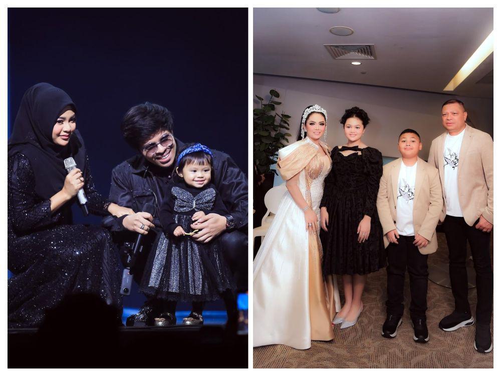 9 Momen Krisdayanti Konser di Singapura, Ditemani Keluarga
