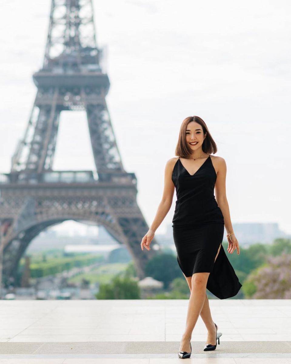 pemotretan Gisel di Menara Eiffel (instagram.com/gisel_la)