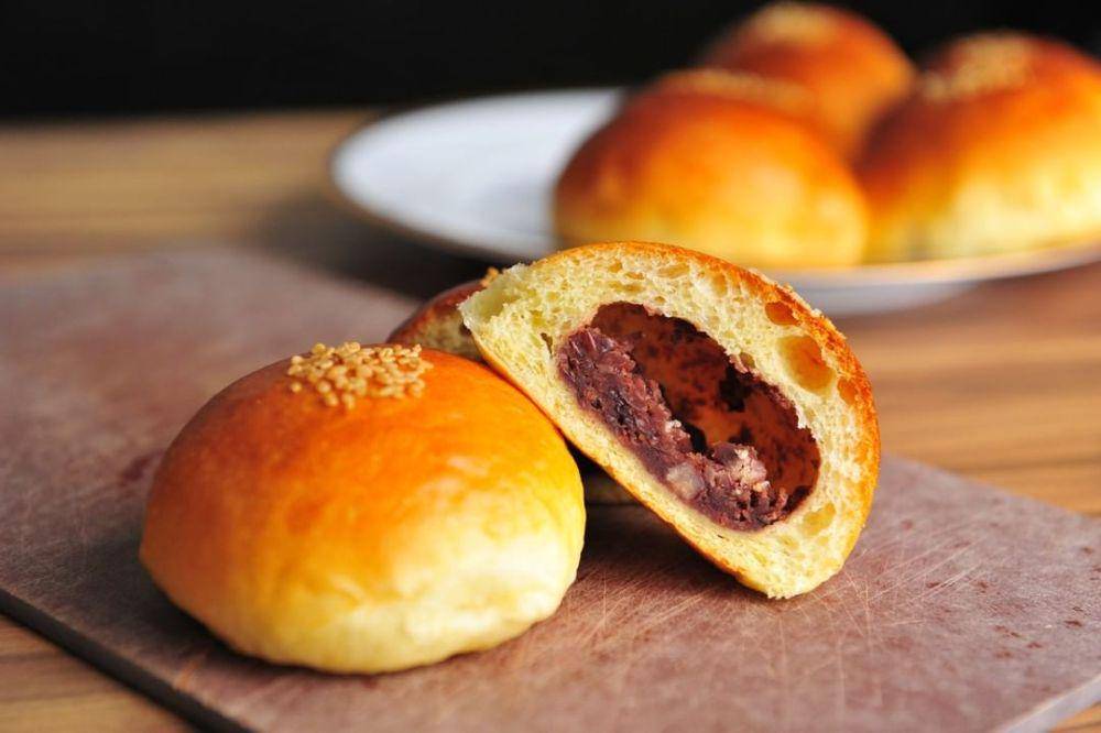 ilustrasi roti kacang merah khas Jepang (instagram.com/eatathomehk)