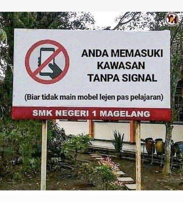 potret kocak spanduk sekolah (twitter.com/Soobatreceh)