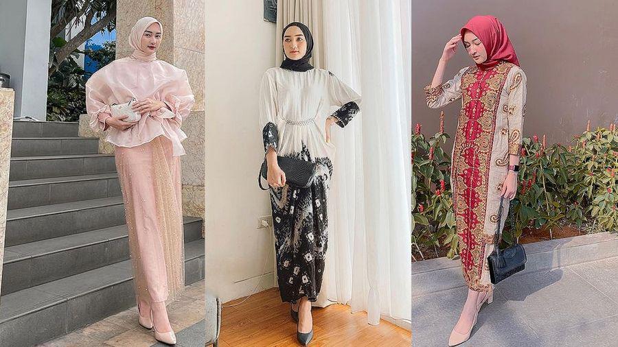 Outfit kondangan ala Ingrid Yulika (instagram.com/ingridyulikaa)