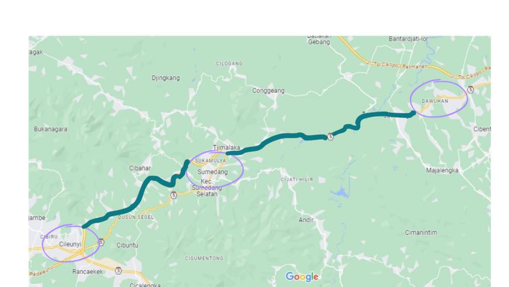 jalan tol Cisumdawu (dok. Google Maps)