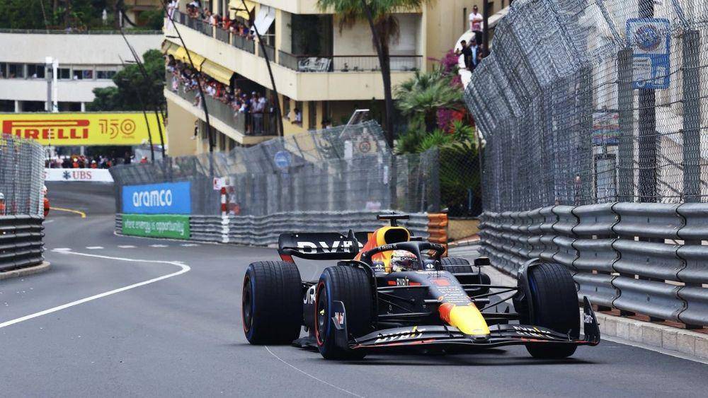 Max Verstappen dari Red Bull Racing melaju di Monako. (twitter.com/redbullracing)