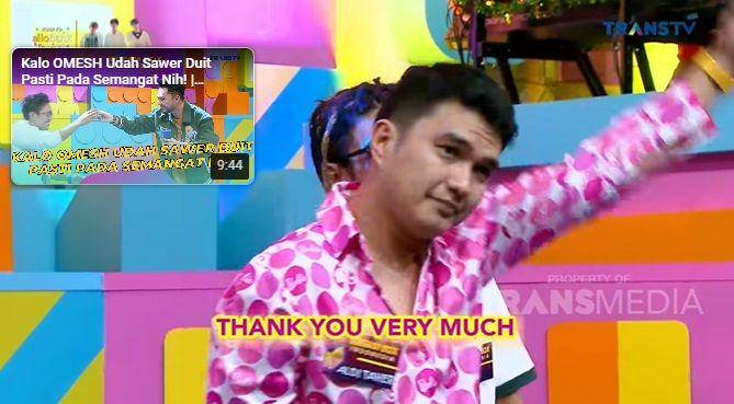potret Aldi Taher saat nyanyikan lagu Coldplay (youtube.com/TRANS TV Official)