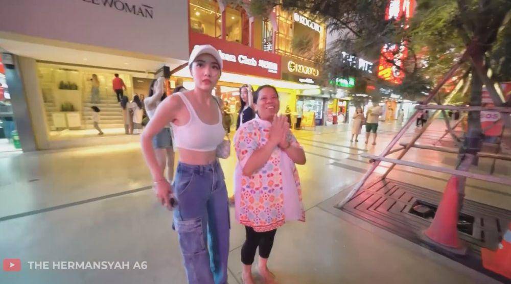 Suteng bertemu artis Thailand (YouTube.com/The Hermansyah A6)