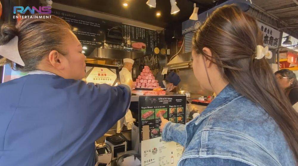 Nagita cari sarapan di Jepang (YouTube.com/Rans Entertainment)