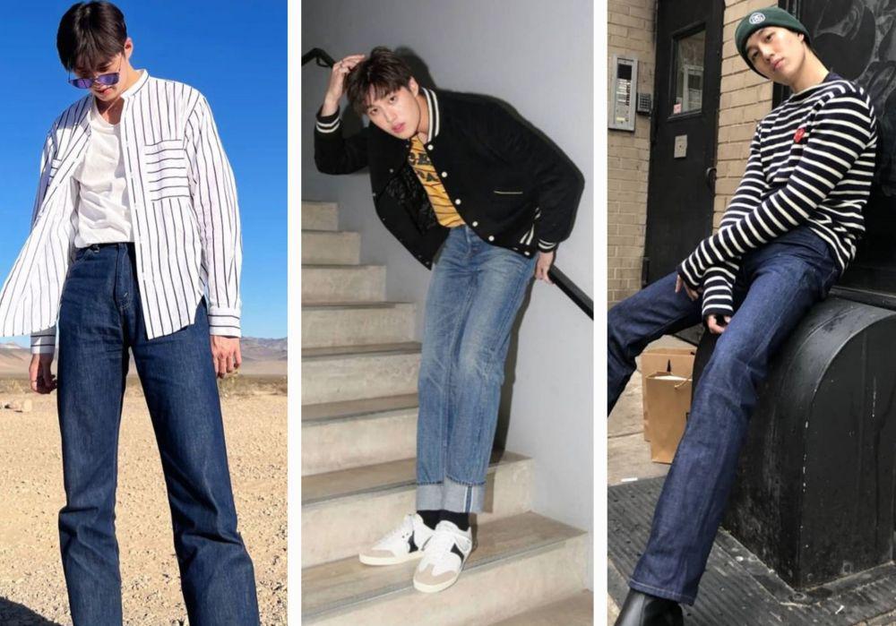 9 Ide Padu Padan Celana Jeans ala Tor Thanapob, Stylish dan Kekinian!