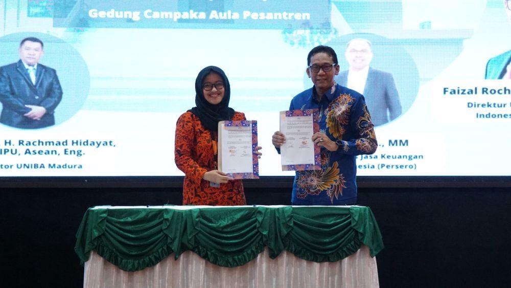 Sediakan Layanan Biaya Pendidikan, Pos Indonesia dan UNIBA Teken MoU