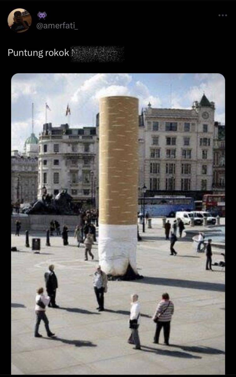 potret benda raksasa (twitter.com/amerfati_)