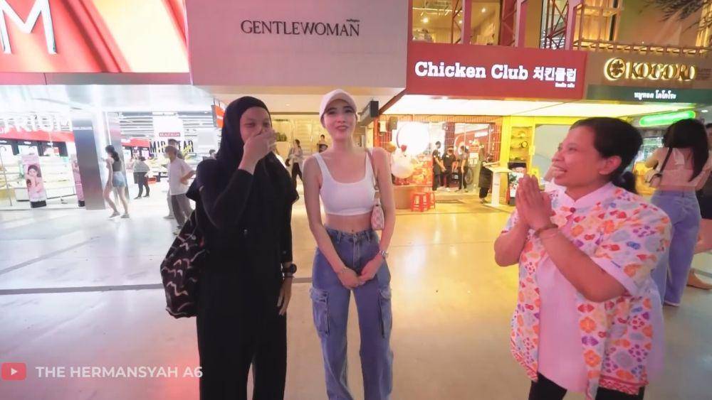 Suteng bertemu artis Thailand (YouTube.com/The Hermansyah A6)