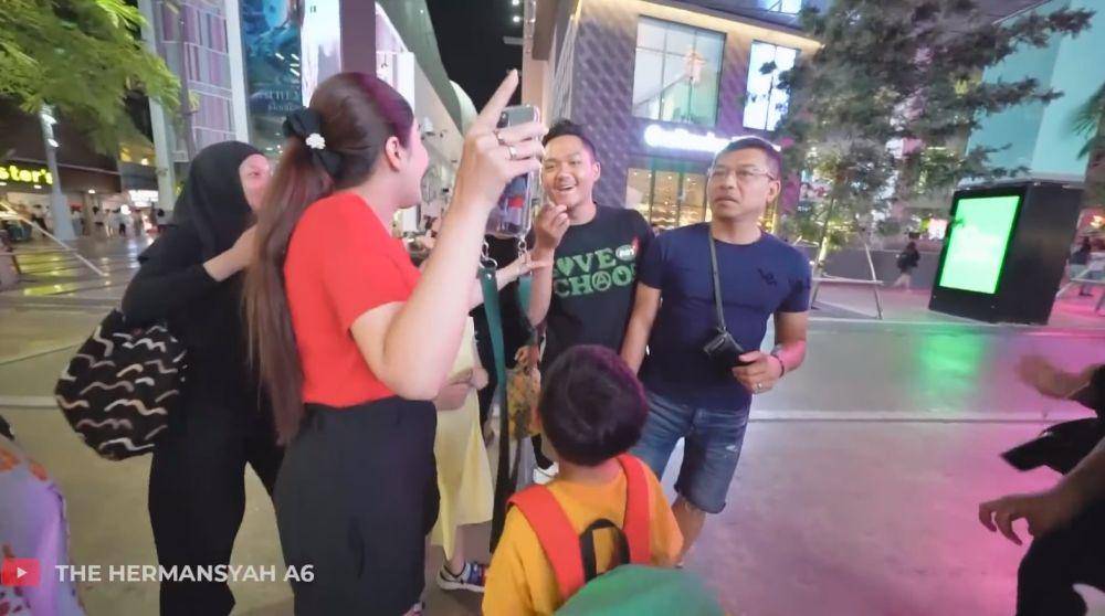 Suteng bertemu artis Thailand (YouTube.com/The Hermansyah A6)