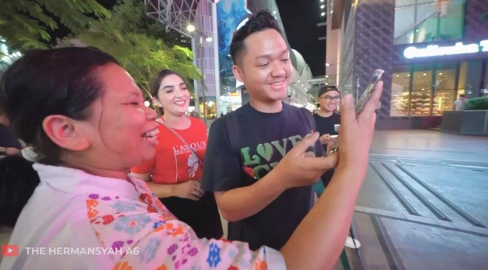 Suteng bertemu artis Thailand (YouTube.com/The Hermansyah A6)