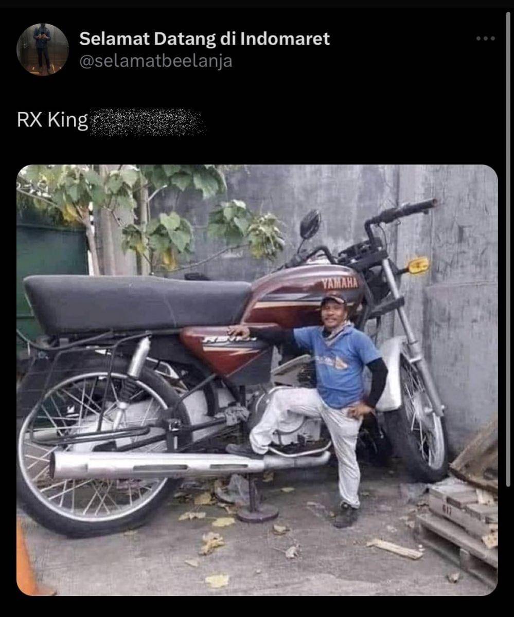 potret benda raksasa (twitter.com/selamatbeelanja)