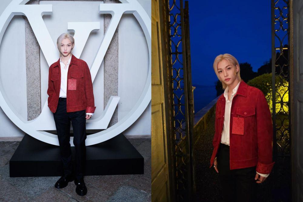 9 Potret Felix Stray Kids Hadiri Louis Vuitton Cruise Show, Charming!
