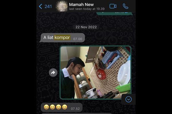 9 Chat Random Anak dan Emak Ini Ending-nya Bikin Salah Paham