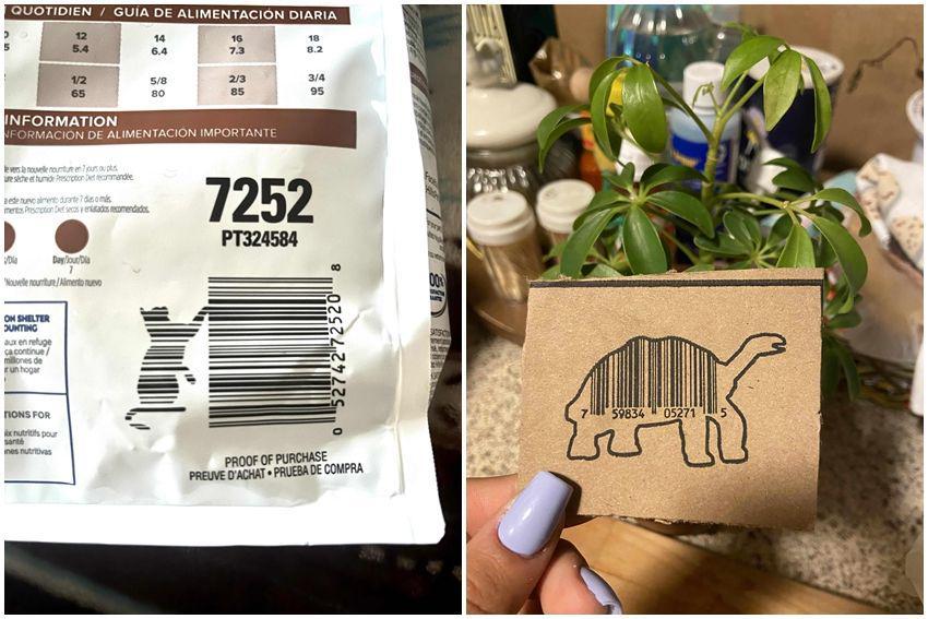 9 Potret Barcode Makanan Hewan Paling Unik dan Kreatif