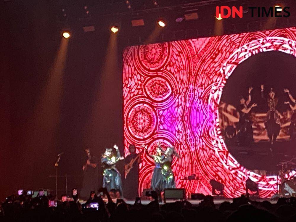 potret konser Babymetal di Indonesia (dok.IDN Times/Stephanie Risyana)