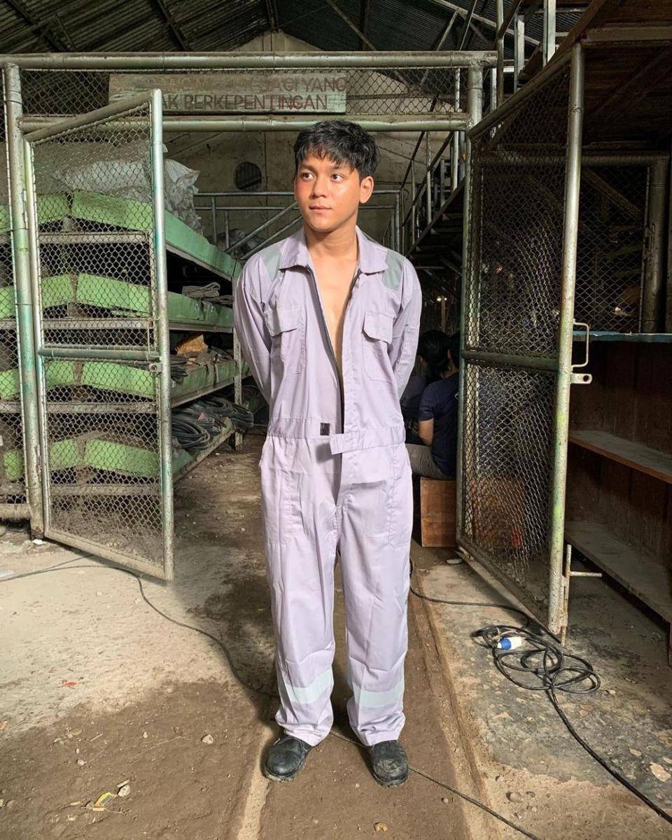Farandika saat syuting series 96 Jam. (instagram.com/farandika24)