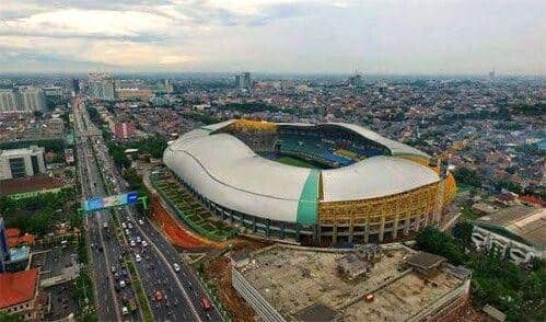 ilustrasi Stadion Patriot Candrabhaga, Bekasi (wikimedia.org/Raihanaqilah)
