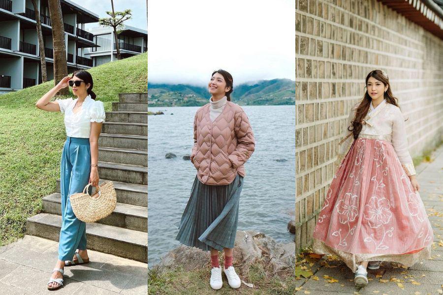 9 Korean Style ala Dewi Paramita 'Mici', Classy and Chic!