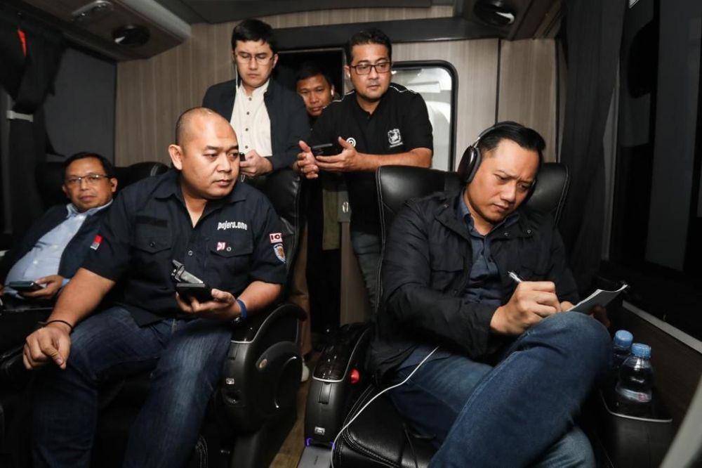 Ketua Umum Partai Demokrat Agus Harimurti Yudhoyono (AHY) saat mengikuti Twitter Space. (Dok/Partai demokrat)
