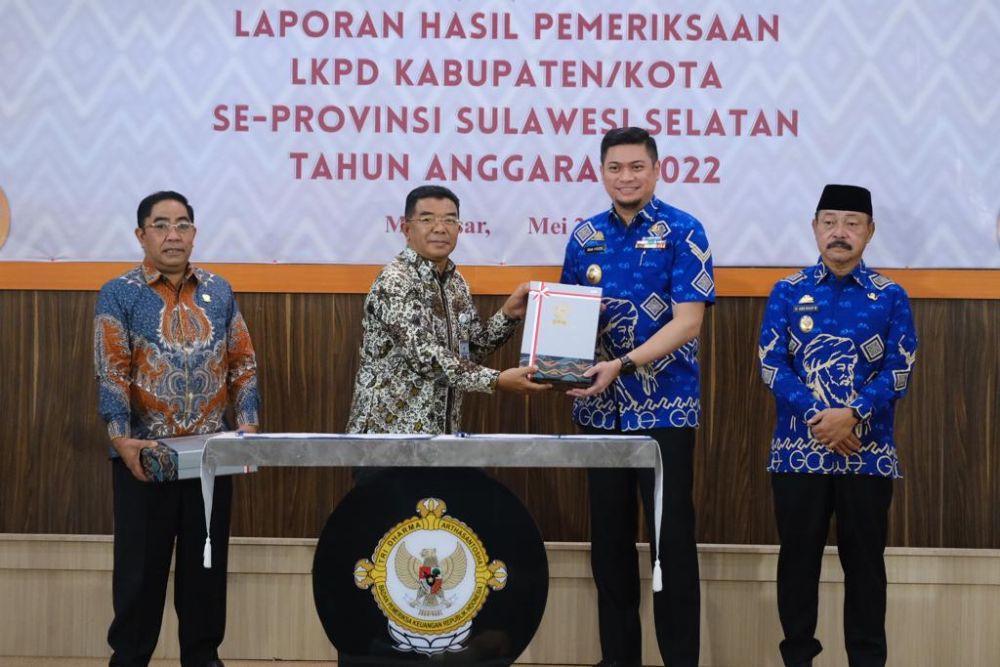 Pemkab Gowa Kembali Raih WTP, dari BPK RI Sulsel, Sudah 11 Kali