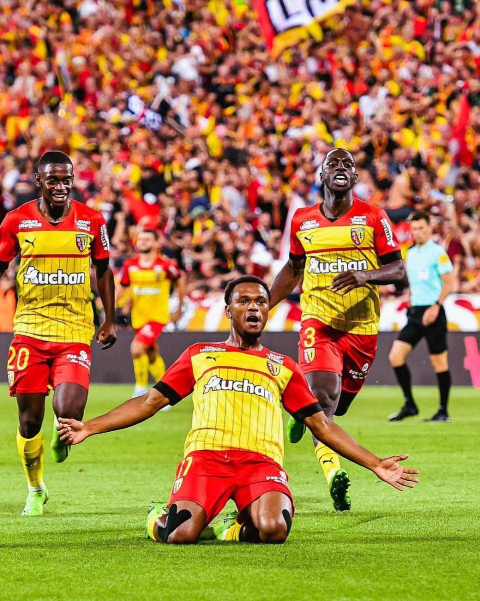 Lois Openda saat berseragam RC Lens. (instagra.com/l.openda)