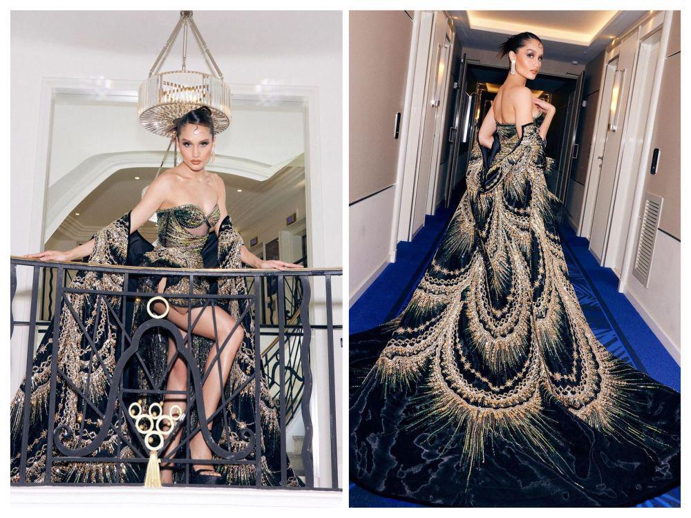 10 Potret Penampilan Cinta Laura Hadiri Cannes Film Festival, Elegan!