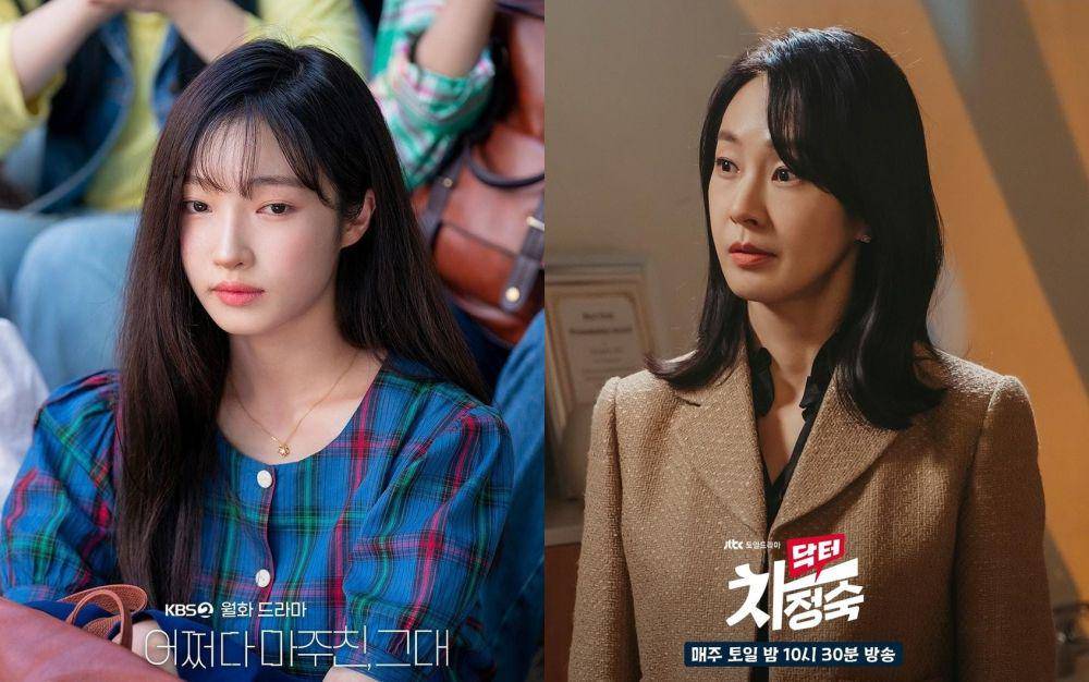 Ji Hye Won di drama My Perfect Stranger (instagram.com/kbsdrama) | Myung Se Bin drama Doctor Cha (instagram.com/jtbcdrama)