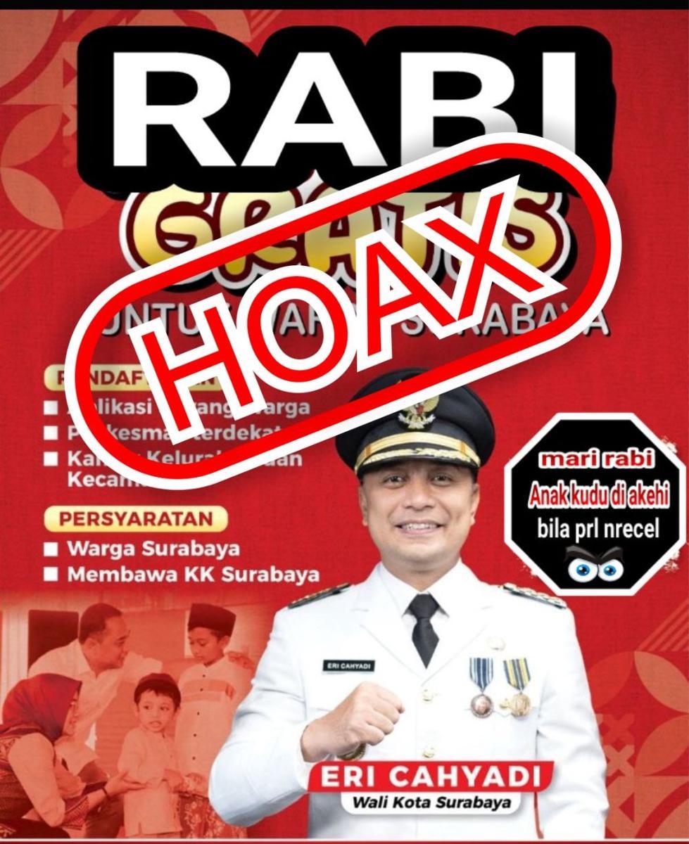 Ada Iklan Rabi Gratis dari Pemkot Surabaya, Itu Hoaks
