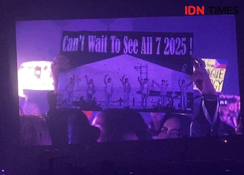 konser Suga BTS hari kedua di Indonesia (dok.IDN Times/Stephanie Risyana)