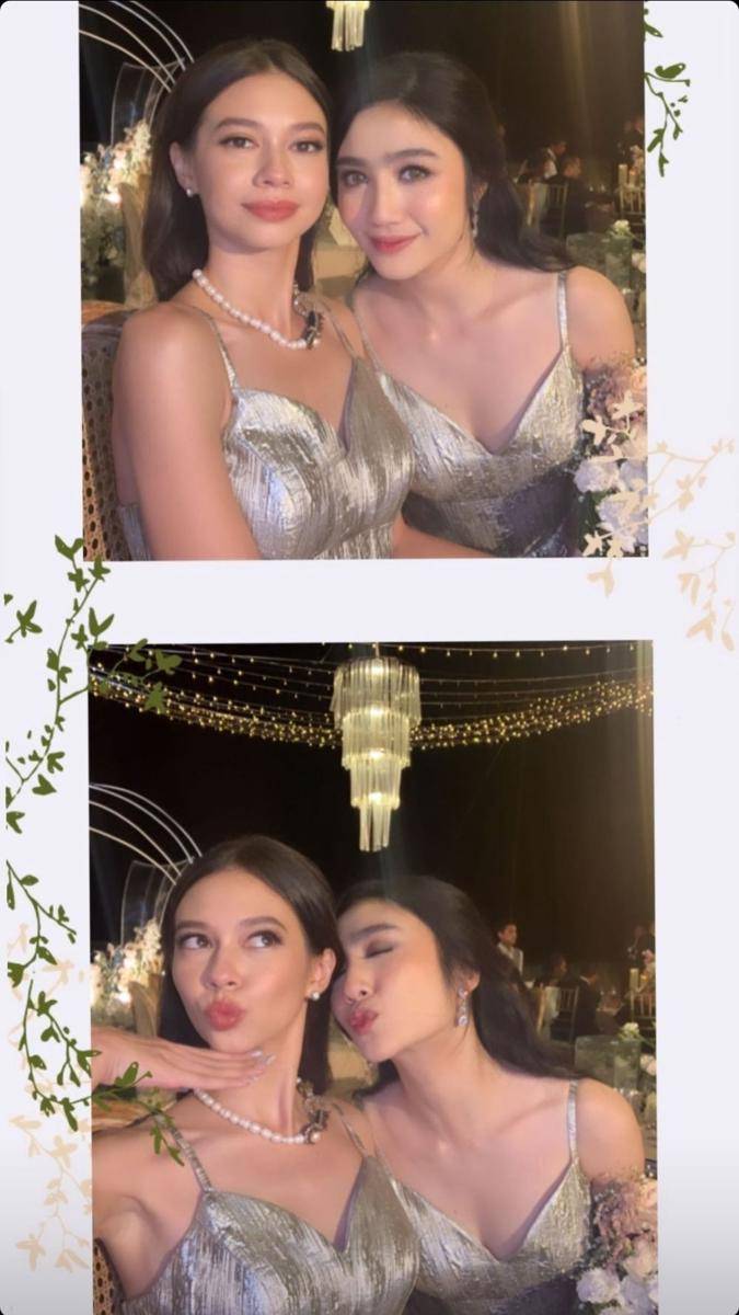 Bridemaid resepsi Enzy dan Molen (instagram.com/febbyrastanty)