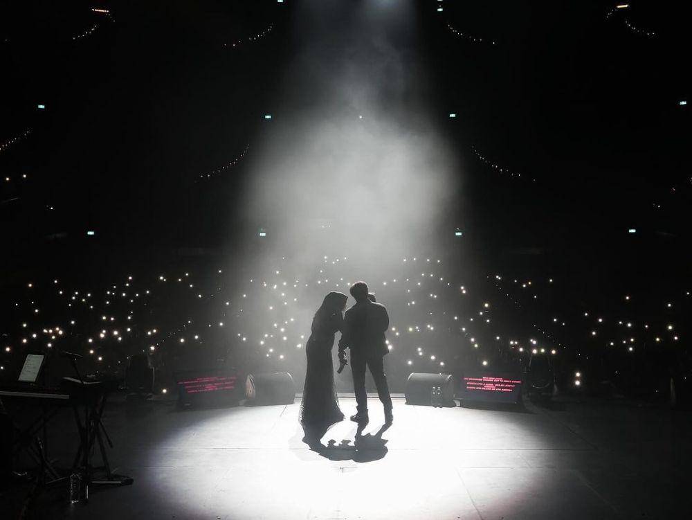 potret Atta Halilintar konser di Singapura (instagram.com/attahalilintar)