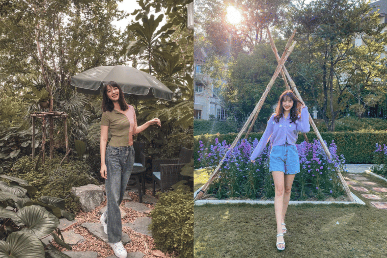 7 Inspirasi Daily Outfit ala Aktris Jan Ployshompoo, Super Nyaman!