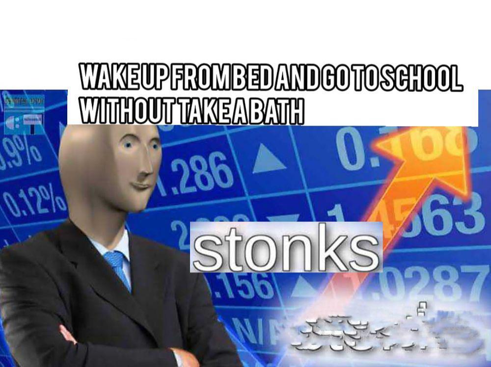 7 Meme Stonks dan Not Stonks Ini Gambarkan Naik Turun Hati dan Pikiran