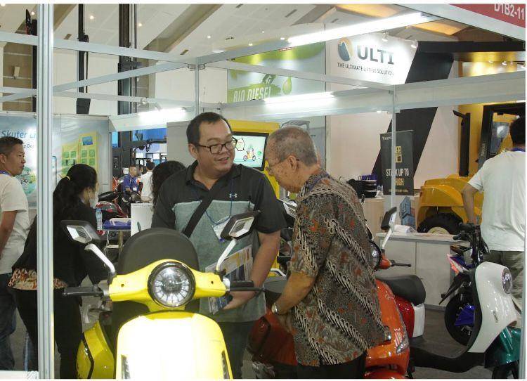 Konsumen bisa membeli motor listrik tanpa baterai (dok. GoEasy)