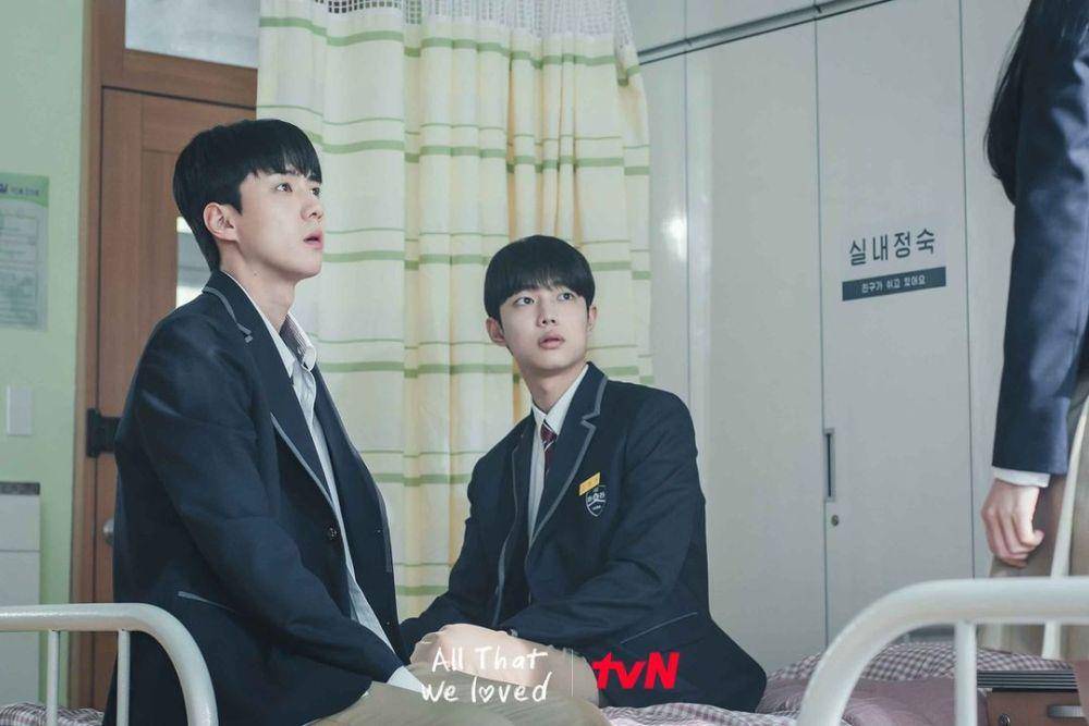 cuplikan Sehun EXO dan Cho Jun Young di drakor All That We Loved (instagram.com/tvn.asia)