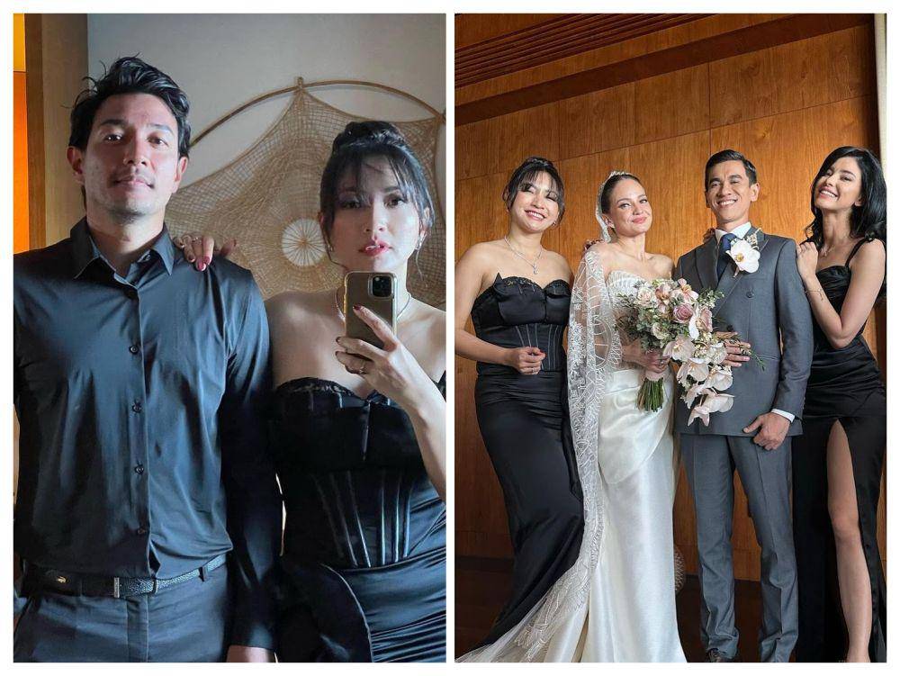 potret Hesti Purwadinata di resepsi Enzy-Molen (instagram.com/hestipurwadinata)