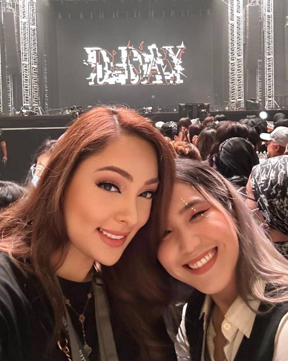 momen dr. Reisa Broto Asmoro nonton konser Suga BTS (instagram.com/reisabrotoasmoro)